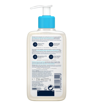 CERAVE SA LIMPIADOR ANTI-RUGOSIDADES  1 ENVASE 236 ML