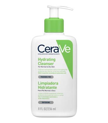 CERAVE LIMPIADORA HIDRATANTE  1 ENVASE 236 ML