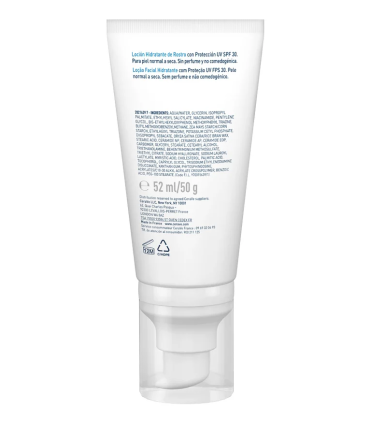 CERAVE LOCION HIDRATANTE DE ROSTRO SPF 30  1 ENVASE 52 ML
