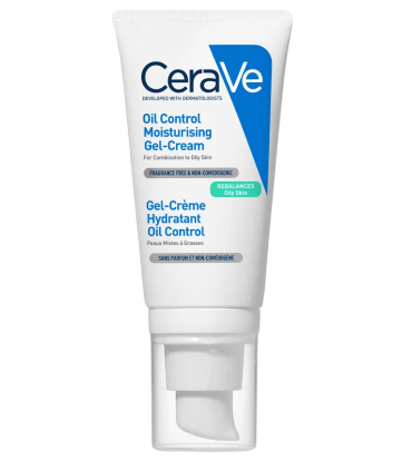 OIL CONTROL GEL CREMA HIDRATANTE CERAVE 1 ENVASE 52 ML DOSIFICACOR