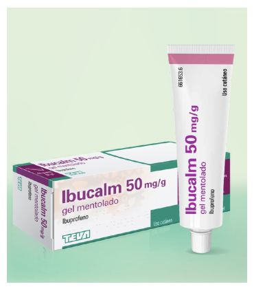 IBUCALM 50 MG/G GEL CUTANEO MENTOLADO 1 TUBO 60 G