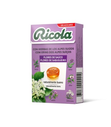Caramelos Ricola® flores de saúco sin azúcar