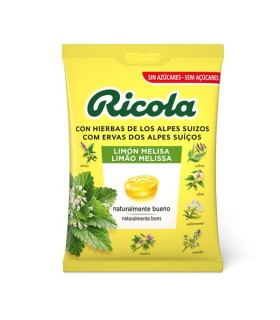 Caramelos Ricola® limón melisa sin azúcar