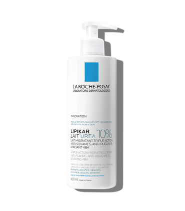 LIPIKAR UREA 10% LA ROCHE POSAY 1 BOTE 400 ML CON DOSIFICADOR