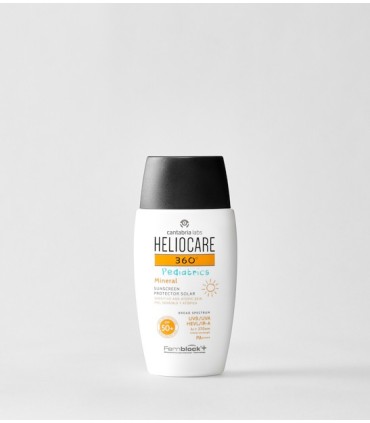 HELIOCARE 360º SPF 50+ PEDIATRICS MINERAL PROTECTOR SOLAR PIEL SENSIBLE Y ATOPICA 1 ENVASE 50 ML