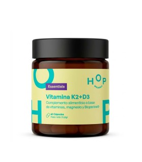 VITAMINA K2+D3 60 CÁPSULAS HOP BIOLOGICS  (ANTES AMCLINIC)