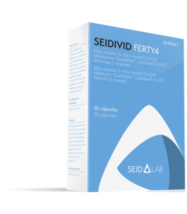 Seidivid FERTY4 30 Cápsulas | Complemento para Fertilidad Femenina