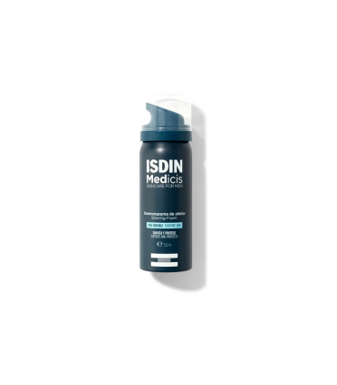 ISDIN Medicis Dermoespuma de Afeitar 50 ml para piel sensible que protege, suaviza y facilita el afeitado diario.