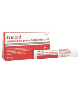 Fricold 10 Sobres | Alivio de Resfriado, Gripe y Congestión