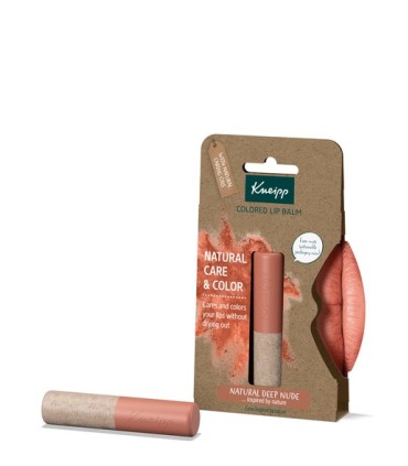 KNEIPP BALSAMO LABIAL CON COLOR NATURAL  1 ENVASE 3,1 G COLOR DARK NUDE