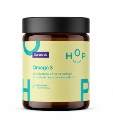Omega 3 HOP BIOLOGICS  100 perlas (ANTES OMEGA 3 AMClinic)