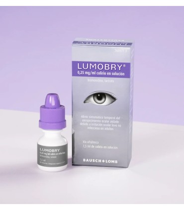 LUMOBRY 0,25 MG/ML COLIRIO EN SOLUCION 1 FRASCO 10 ML