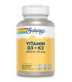 VITAMIN D3 & K2 SOLARAY  120 CAPSULAS VEGETALES