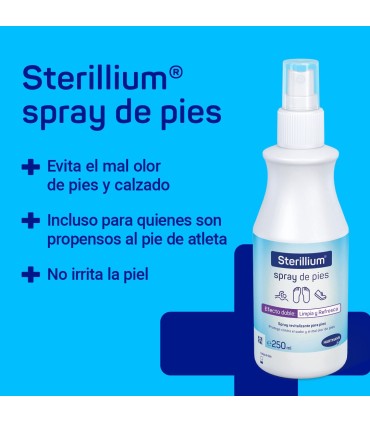 STERILLIUM SPRAY DE PIES  1 ENVASE 250 ML