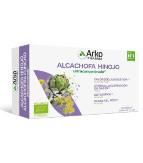 arkofluido alcachofa hinojo Amp Bebiles