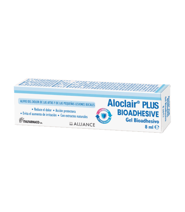 Aloclair Gel Plus para llagas en la boca
