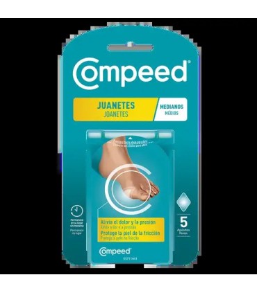 COMPEED JUANETES HIDROCOLOIDE 5 U