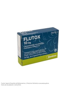 Flutox 10 mg 20 comprimidos