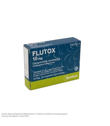 Flutox 10 mg 20 comprimidos