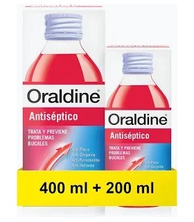 ORALDINE ANTISEPTICO  400 ML