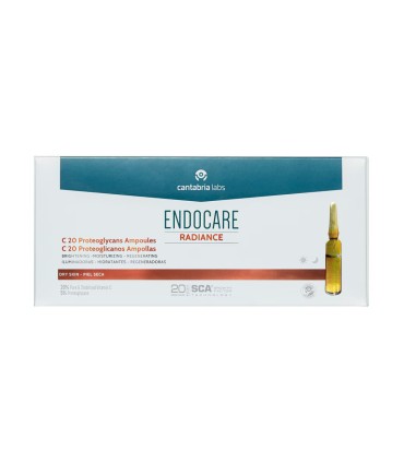 ENDOCARE C20 PROTEOGLICANOS AMPOLLAS ANTIOXIDANTES HIDRATANTES ILUMINADORAS 2 ML 30 AMPOLLAS