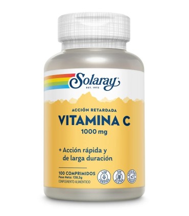 Solaray Vitamina C 1000 mg y 100 comprimidos