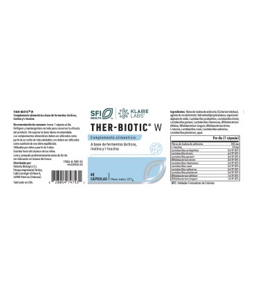 THER-BIOTIC W (antes THER-BIOTIC WOMEN´S FORMULA) Klaire labs