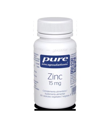 PURE ENCAPSULATIONS ZINC 60 CAPSULAS