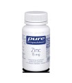PURE ENCAPSULATIONS ZINC  15 MG 60 CAPSULAS VEGETALES