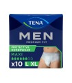 TENA MEN PROTECTIVE UNDERWEAR CALZONCILLO ABSORB INC ORINA TALLA L 10 U