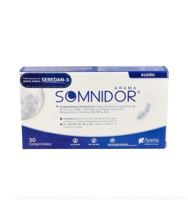 SEREDAN-3  30 COMPRIMIDOS