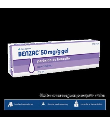 BENZAC WASH 50MG/G GEL 100GR
