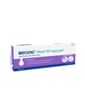 BENZAC WASH 50MG/G GEL 100GR