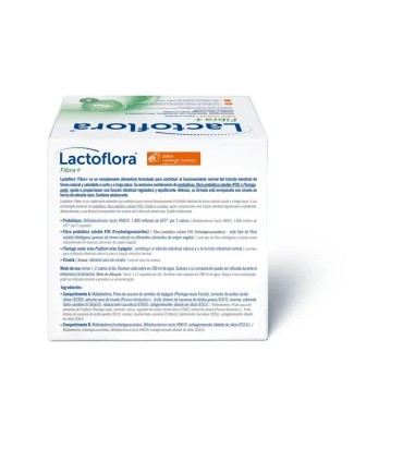 LACTOFLORA FIBRA+  28 SOBRES 5,1 G SABOR NARANJA