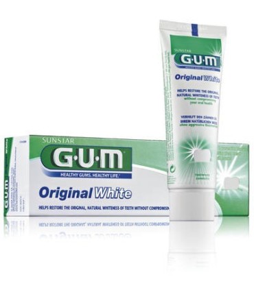 GUM ORIGINAL WHITE PASTA DENTAL  75 ML
