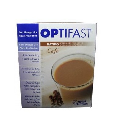 OPTIFAST BATIDO  54 G 12 SOBRES CAFE