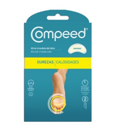 Compeed Durezas Hidrocoloide Grande 2u