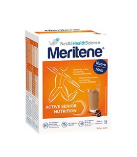 Meritene Batido Café Descafeinado - 15 sobres de 30 gr