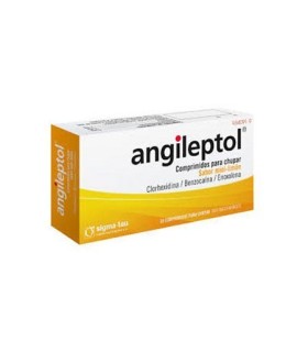 Angileptol 30 comprimidos para chupar miel-limon