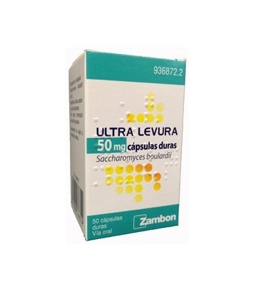 Ultra-levura 50 mg 50 capsulas