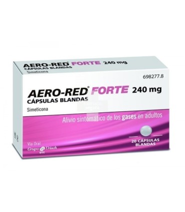 Aero red forte 240 mg 20 capsulas blandas