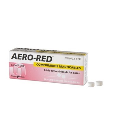Aero red 40 mg 30 comprimidos masticables