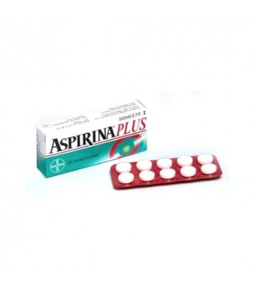 Aspirina plus 500/50 mg 20 comprimidos